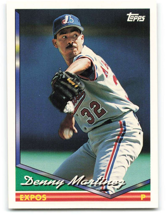 1994 Topps #440 Dennis Martinez VG Montreal Expos 