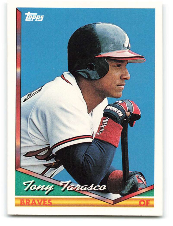 1994 Topps #442 Tony Tarasco VG Atlanta Braves 