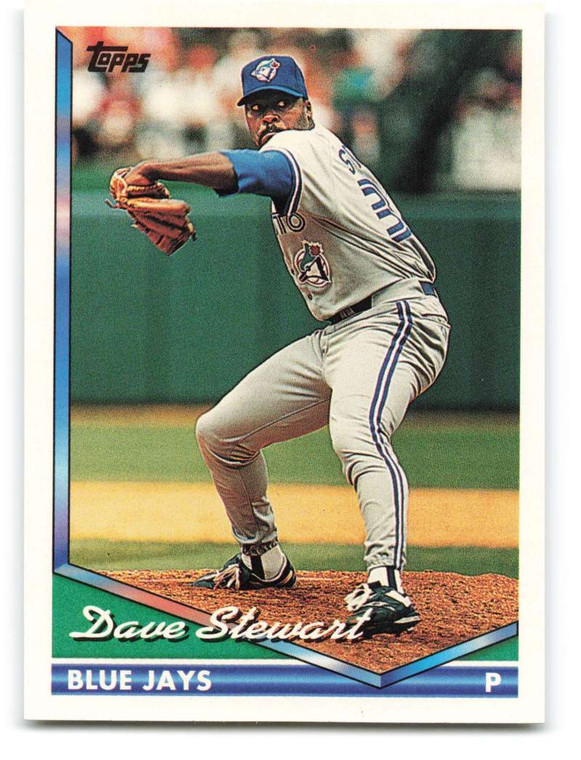 1994 Topps #455 Dave Stewart VG Toronto Blue Jays 