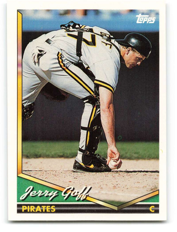 1994 Topps #463 Jerry Goff VG Pittsburgh Pirates 