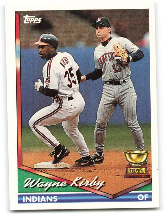 1994 Topps #508 Wayne Kirby VG Cleveland Indians 