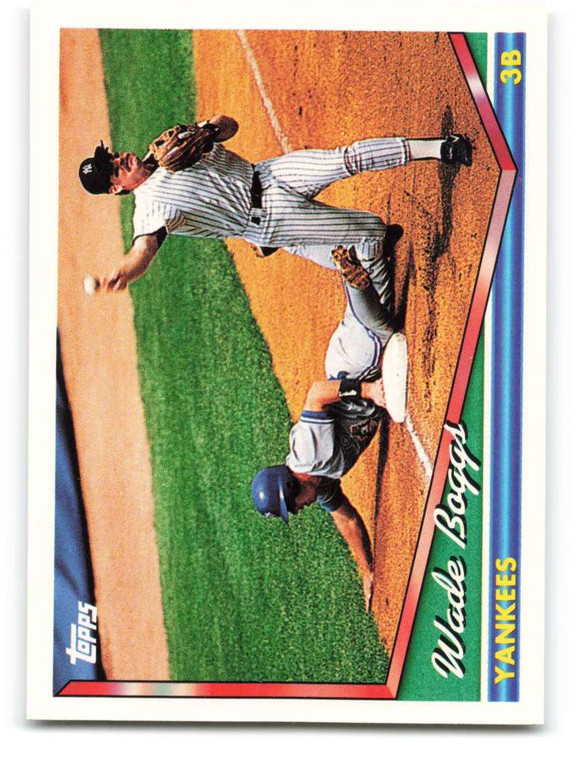 1994 Topps #520 Wade Boggs VG New York Yankees 