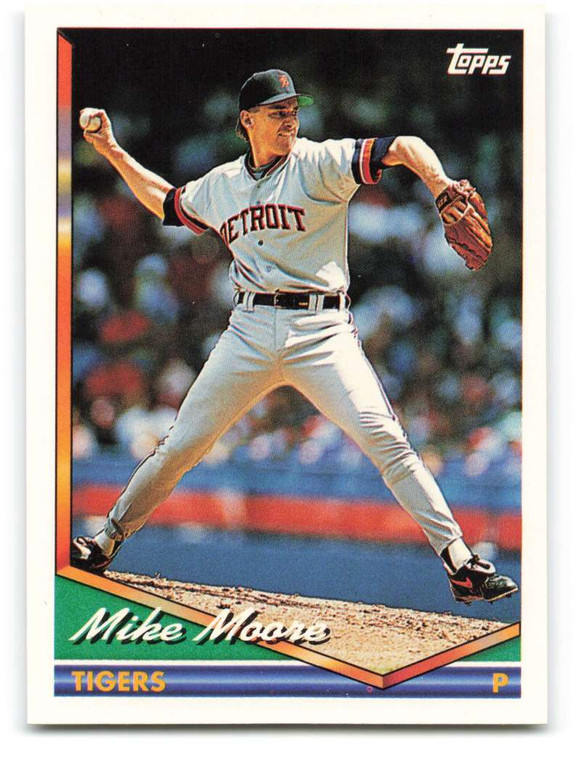 1994 Topps #523 Mike Moore VG Detroit Tigers 