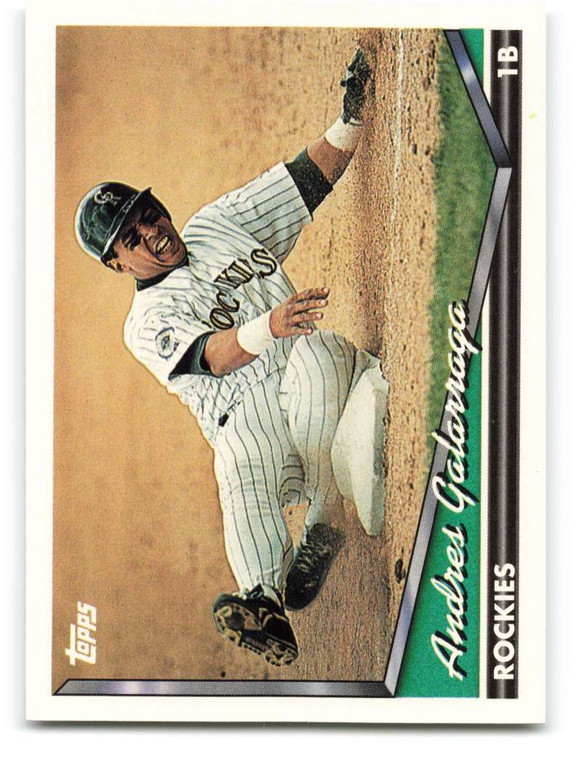 1994 Topps #525 Andres Galarraga VG Colorado Rockies 