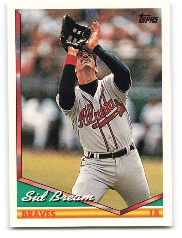 1994 Topps #528 Sid Bream VG Atlanta Braves 