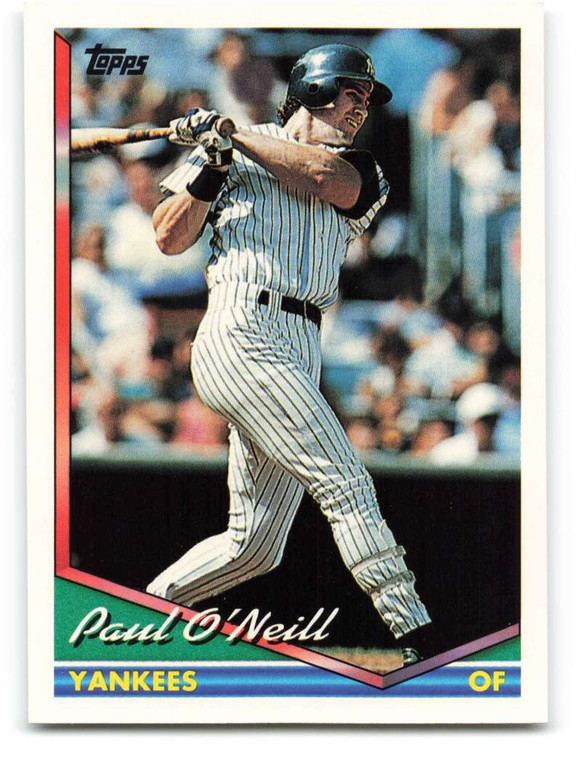 1994 Topps #546 Paul O'Neill VG New York Yankees 