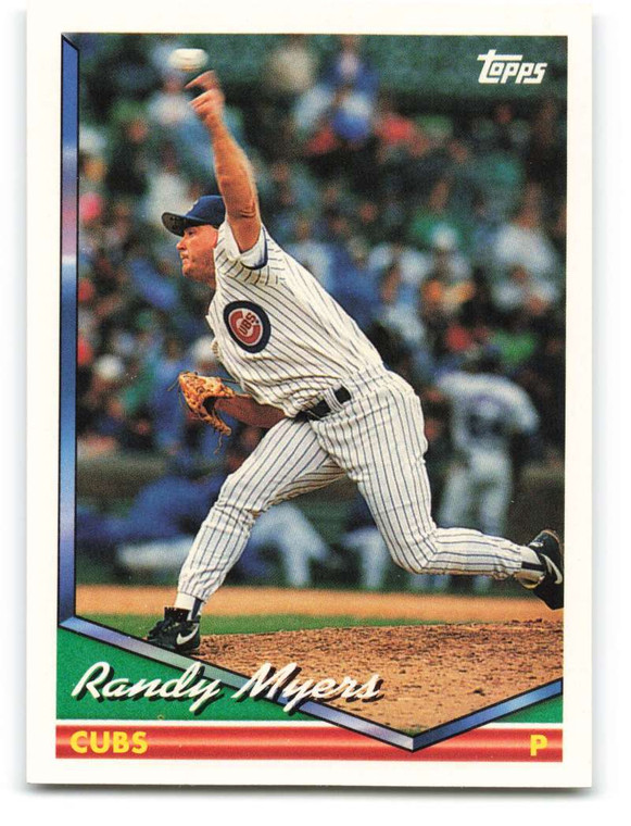 1994 Topps #575 Randy Myers VG Chicago Cubs 