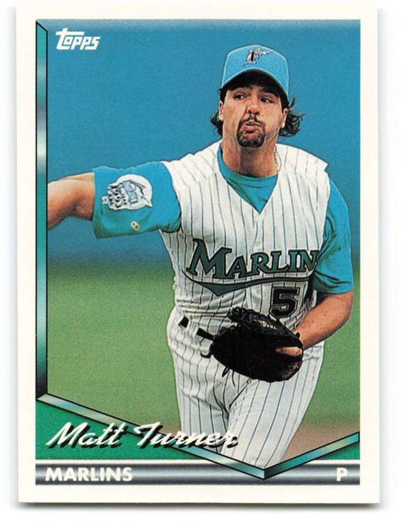 1994 Topps #587 Matt Turner VG Florida Marlins 