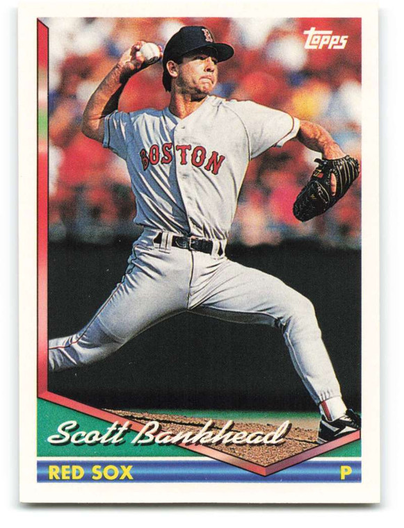 1994 Topps #633 Scott Bankhead VG Boston Red Sox 