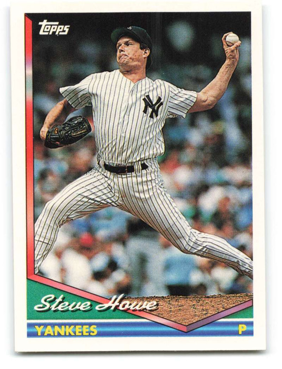 1994 Topps #637 Steve Howe VG New York Yankees 