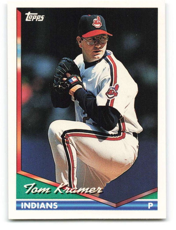 1994 Topps #642 Tom Kramer VG Cleveland Indians 