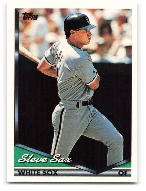 1994 Topps #662 Steve Sax VG Chicago White Sox 