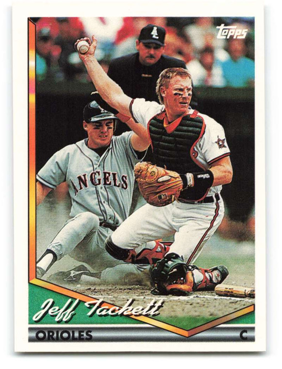 1994 Topps #664 Jeff Tackett VG Baltimore Orioles 