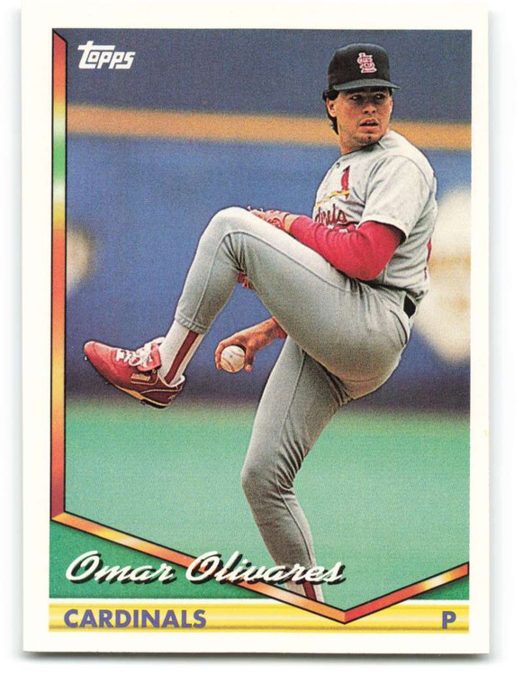 1994 Topps #689 Omar Olivares VG St. Louis Cardinals 