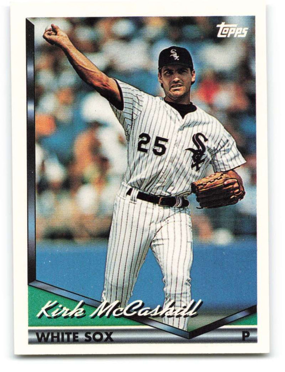 1994 Topps #724 Kirk McCaskill VG Chicago White Sox 