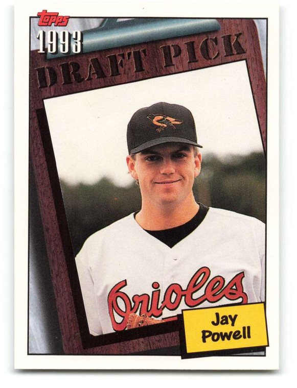 1994 Topps #745 Jay Powell VG RC Rookie Baltimore Orioles 