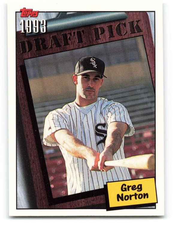 1994 Topps #758 Greg Norton VG RC Rookie Chicago White Sox 