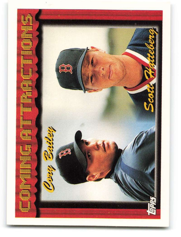 1994 Topps #764 Cory Bailey/Scott Hatteberg VG RC Rookie Boston Red Sox 