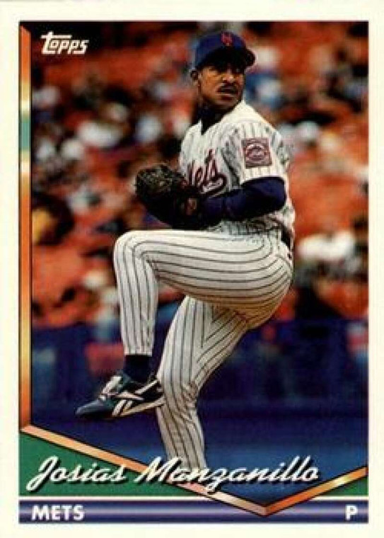 1994 Topps Traded #9T Josias Manzanillo NM-MT  New York Mets 