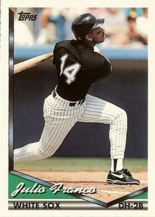 1994 Topps Traded #25T Julio Franco NM-MT  Chicago White Sox 