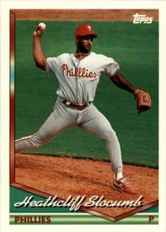 1994 Topps Traded #43T Heathcliff Slocumb NM-MT  Philadelphia Phillies 