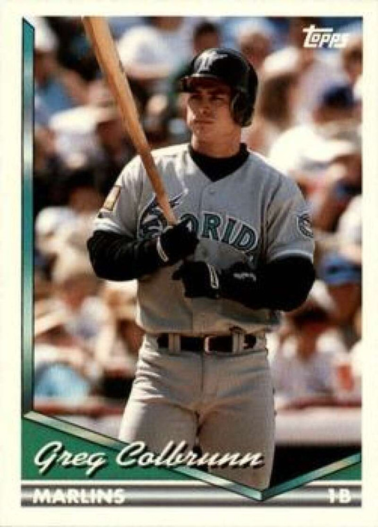 1994 Topps Traded #47T Greg Colbrunn NM-MT  Florida Marlins 