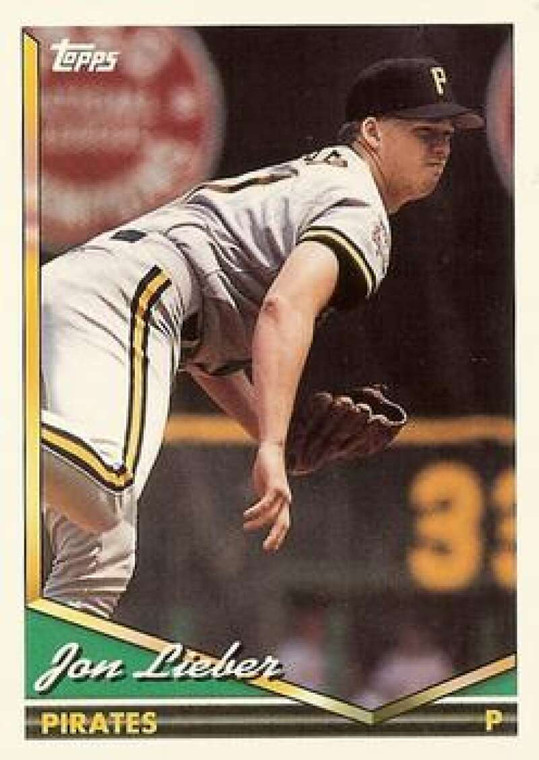 1994 Topps Traded #67T Jon Lieber NM-MT  Pittsburgh Pirates 