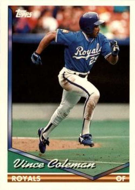 1994 Topps Traded #106T Vince Coleman NM-MT  Kansas City Royals 