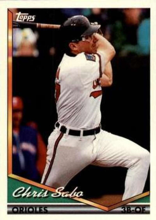 1994 Topps Traded #125T Chris Sabo NM-MT  Baltimore Orioles 