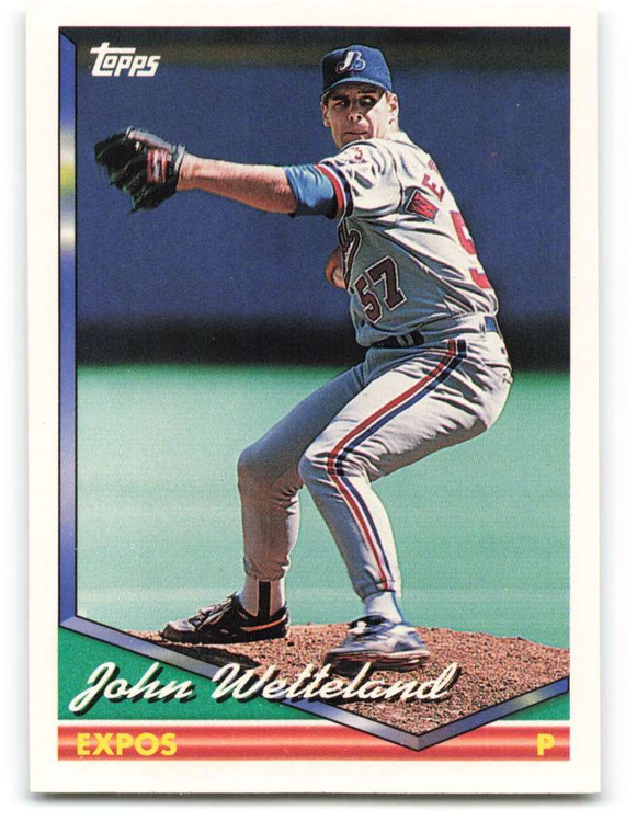 1994 Topps #497 John Wetteland VG Montreal Expos 