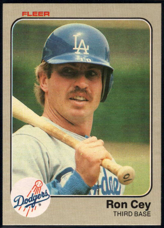 1983 Fleer #204 Ron Cey VG Los Angeles Dodgers 