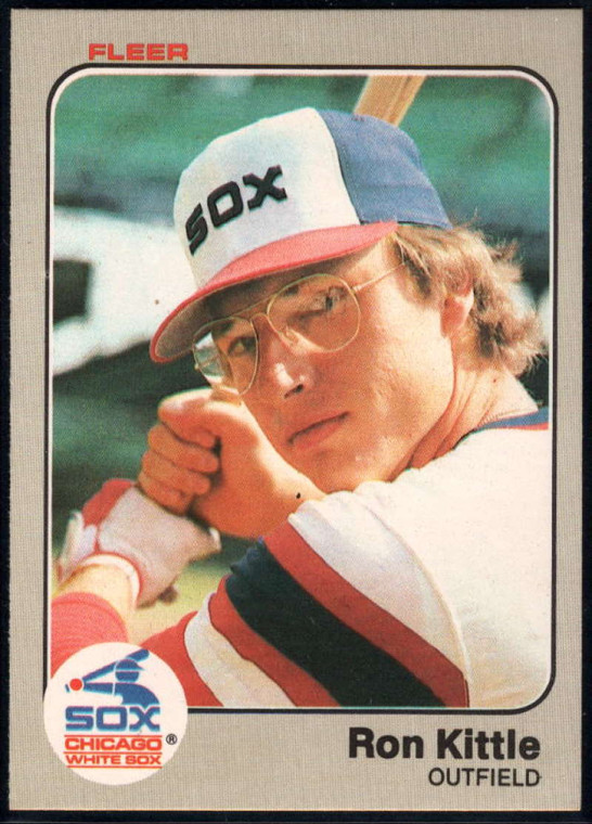 1983 Fleer #241 Ron Kittle VG RC Rookie Chicago White Sox 