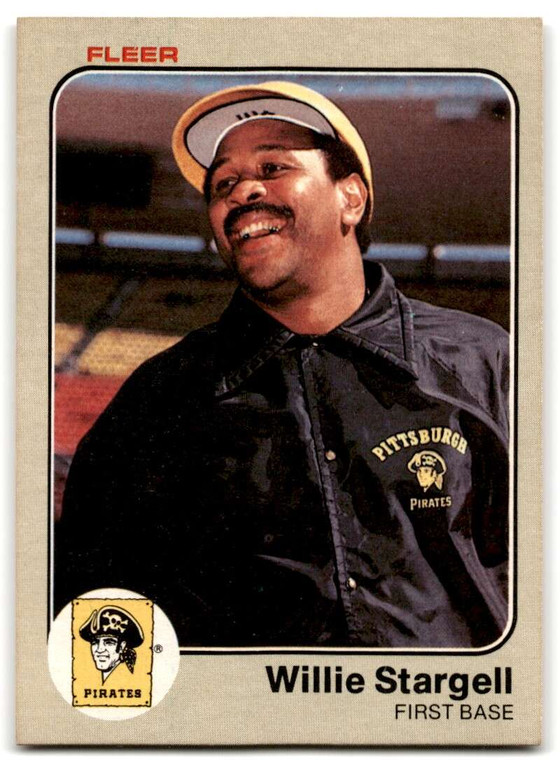 1983 Fleer #324 Willie Stargell VG Pittsburgh Pirates 