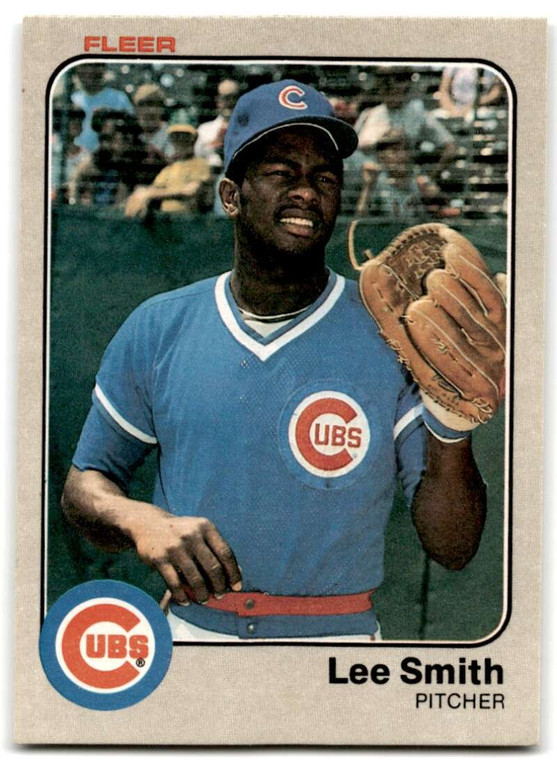 1983 Fleer #508 Lee Smith VG Chicago Cubs 