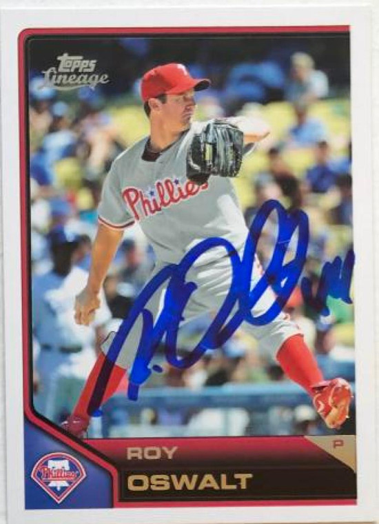 Roy Oswalt Autographed 2011 Topps Lineage #93