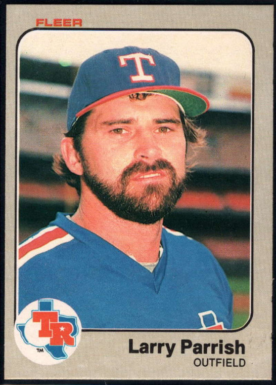 1983 Fleer #574 Larry Parrish VG Texas Rangers 