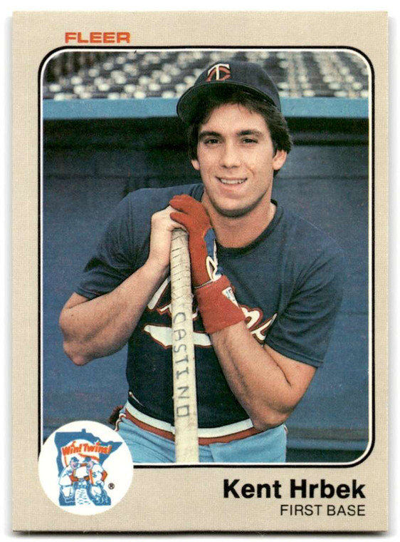 1983 Fleer #616 Kent Hrbek VG Minnesota Twins 