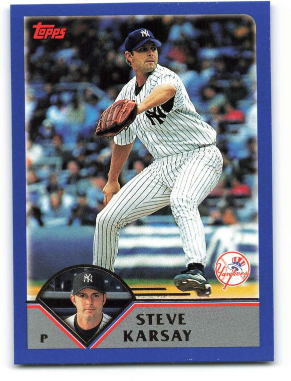 2003 Topps #5 Steve Karsay VG New York Yankees 