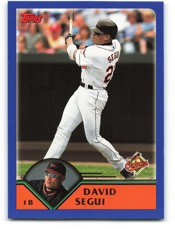 2003 Topps #14 David Segui VG Baltimore Orioles 