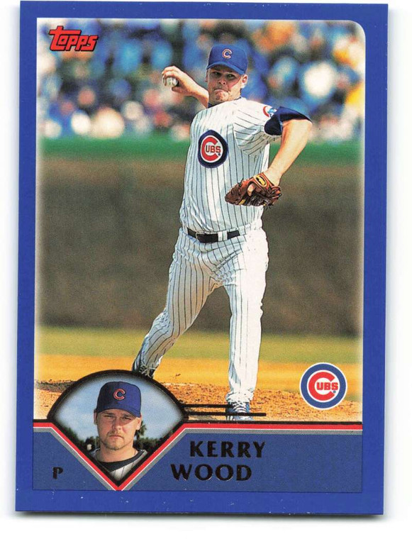 2003 Topps #16 Kerry Wood VG Chicago Cubs 