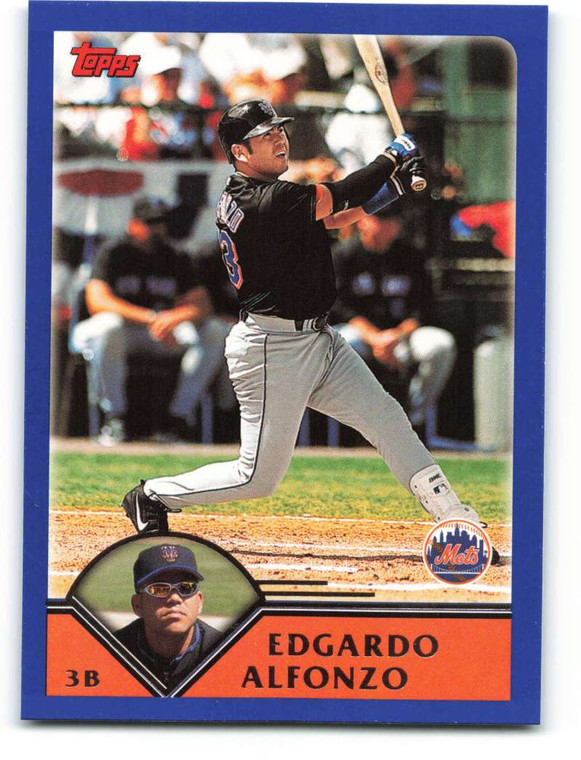 2003 Topps #28 Edgardo Alfonzo VG New York Mets 