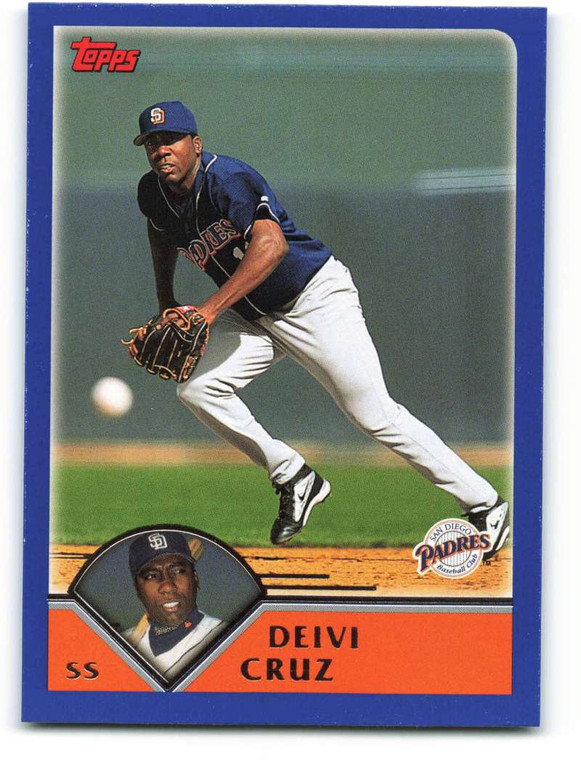 2003 Topps #32 Deivi Cruz VG San Diego Padres 