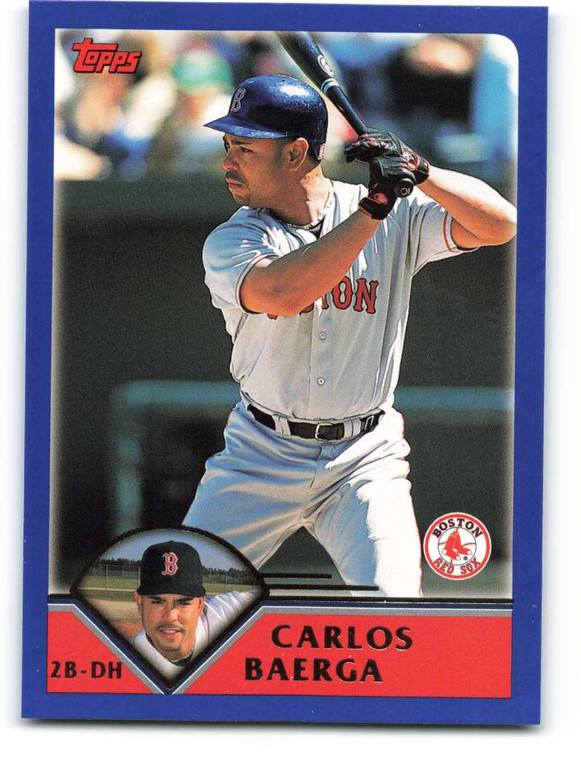 2003 Topps #45 Carlos Baerga VG Boston Red Sox 
