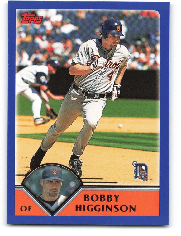 2003 Topps #52 Bobby Higginson VG Detroit Tigers 