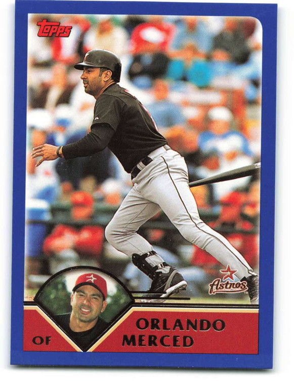 2003 Topps #54 Orlando Merced VG Houston Astros 