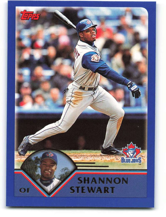 2003 Topps #82 Shannon Stewart VG Toronto Blue Jays 