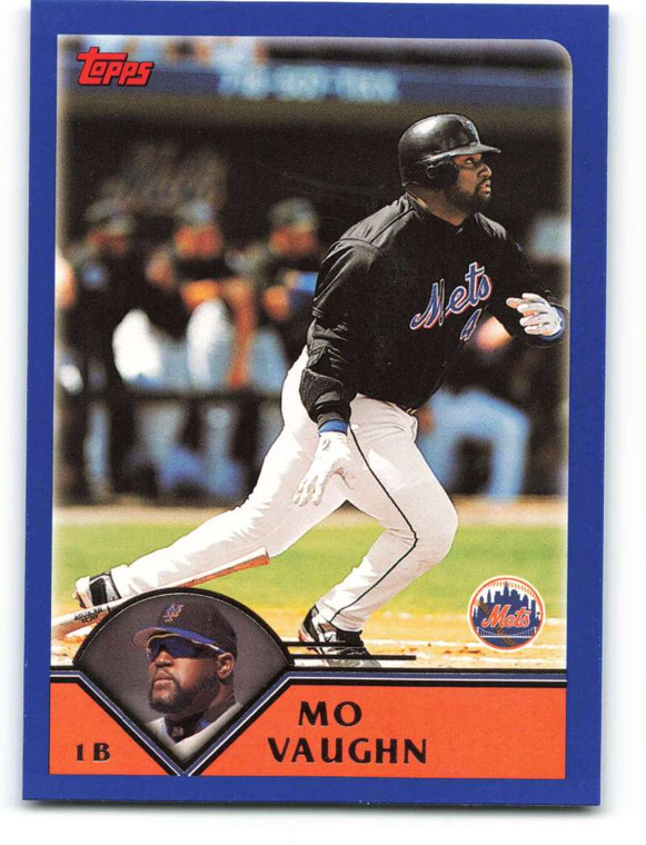 2003 Topps #87 Mo Vaughn VG New York Mets 