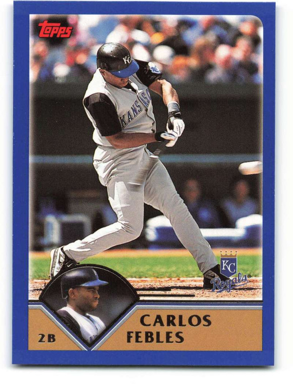 2003 Topps #94 Carlos Febles VG Kansas City Royals 