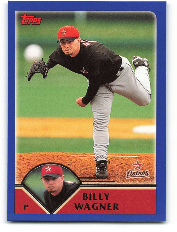 2003 Topps #95 Billy Wagner VG Houston Astros 