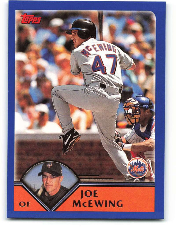 2003 Topps #114 Joe McEwing VG New York Mets 